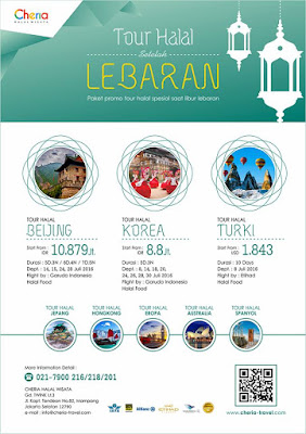 Paket Wisata Tour Halal Setelah Lebaran