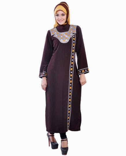 10 Contoh Desain Baju Muslim Wanita Masa Kini
