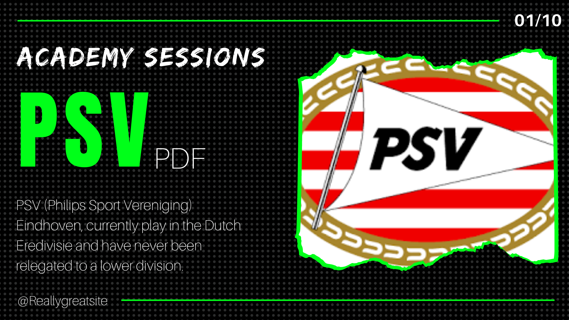 PSV Academy Sessions PDF