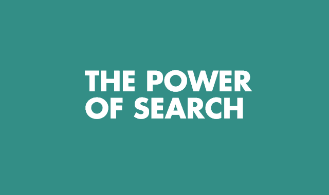 The Power Of Search