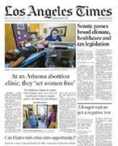 Los Angeles Times 8 August 2022