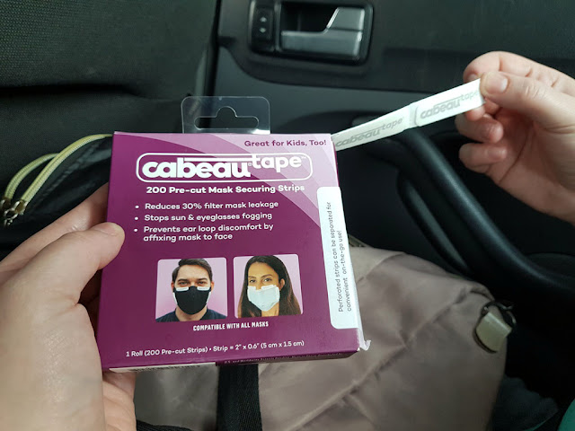cabeau tape for face mask 
