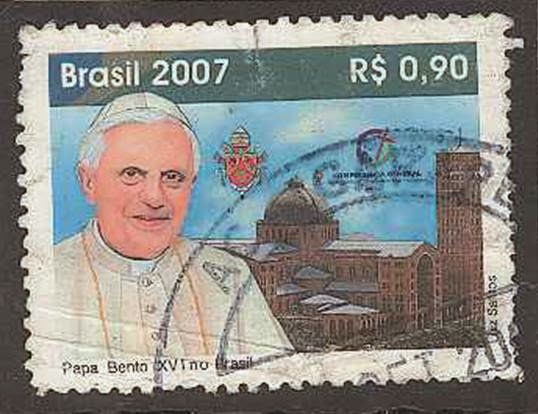 Resultado de imagem para 2007  PAPA NO BRASIL