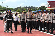 Gelar Pasukan Ops Zebra Tinombala, Kapolda Sulteng Sampaikan Pesan Ini