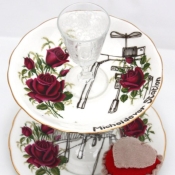 Rose Cake Stand