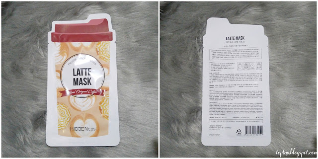 Hiddencos Latte Sheet Mask Review