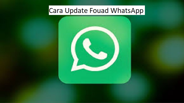 Cara Update Fouad WhatsApp