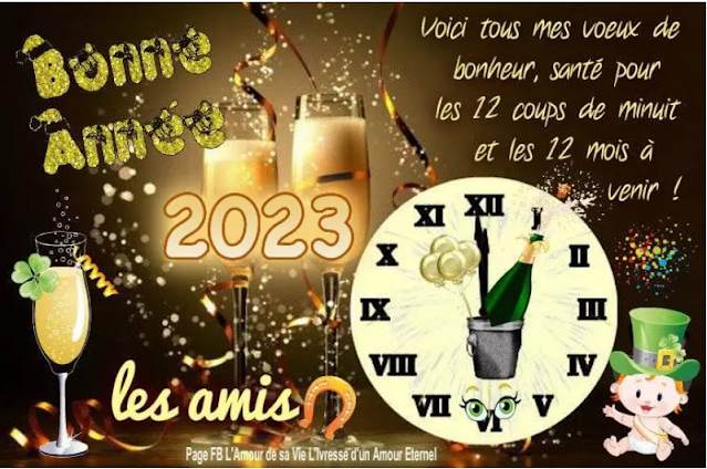 gifs animés bonne année 2023 humour