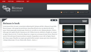 Bizmax Blogger Template