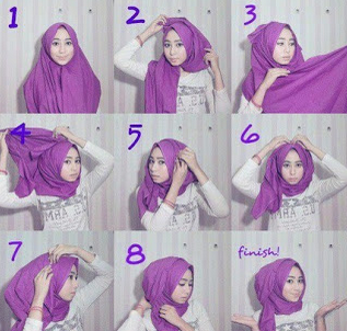 Aneka Tutorial Hijab Pashmina Casual