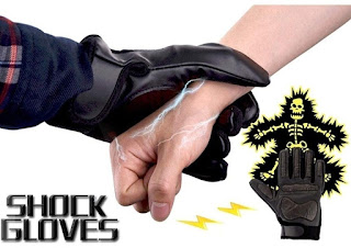 Heavy Duty Stun Gun Police Stun Gloves Portable Concealed Travel Electric Shock Gloves Safety Outdoor Self Defense 