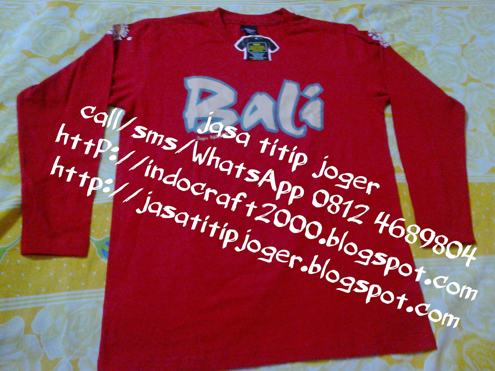  KAOS  LENGAN  PANJANG  JOGER  INDOCRAFT