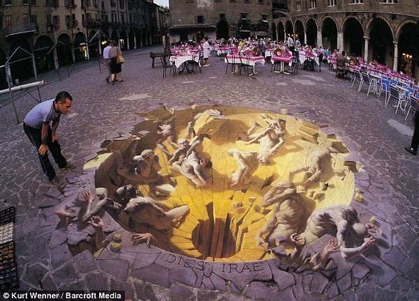 Insane+3-D+Floor+Art