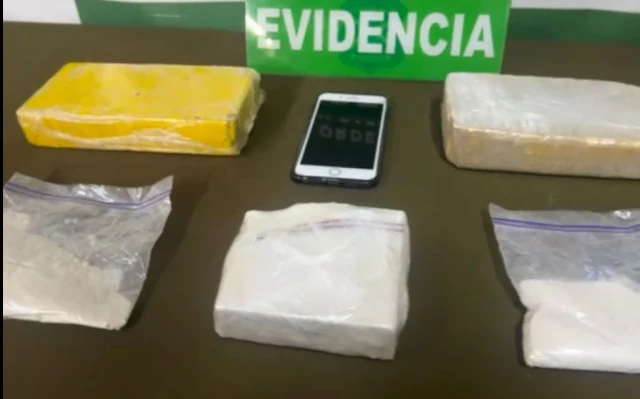 En prisión preventiva quedó adulta detenida con casi tres kilos de droga en La Unión