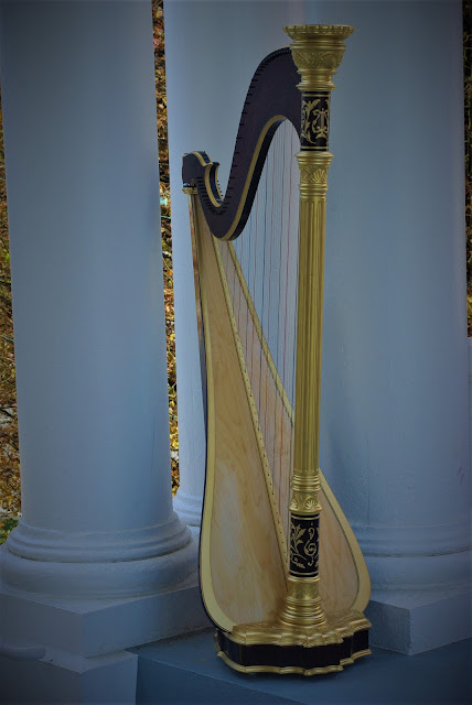 Cuthbertson Grand Imperial harp front
