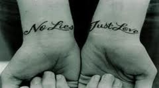 Nice little wrist Quotes on Life Tattoos