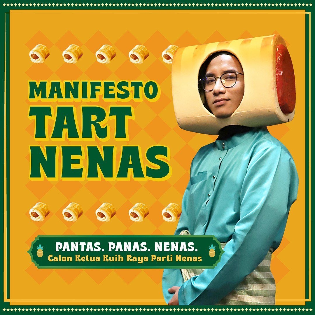 PILIHAN RIANG RAYA YOODO PILIH TART NENAS ATAU SAM-PERIT?