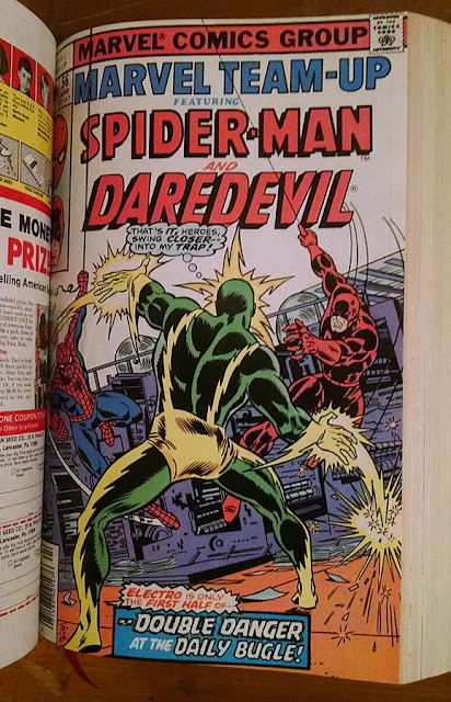 Spider-Man, Daredevil Marvel Team-Up Custom Bound Comic Book Bind