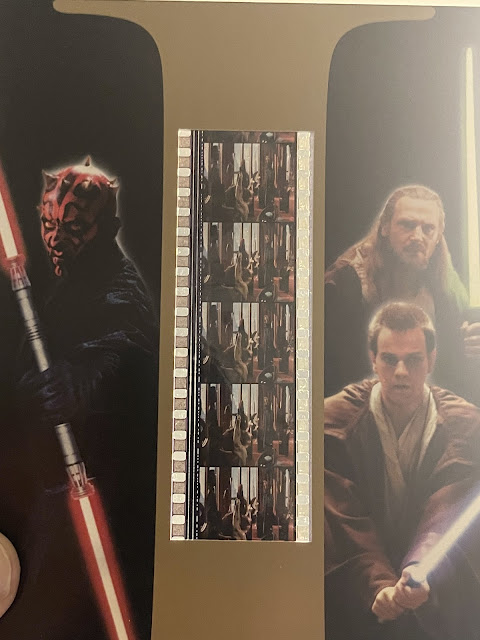 Star Wars: Episode I - The Phantom Menace Widescreen Video Collector's Edition 35mm film strip