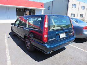 Volvo V70 repainted at Almost Everything Auto Body.