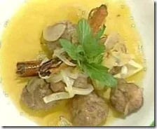 Polpettine di manzo in agrodolce