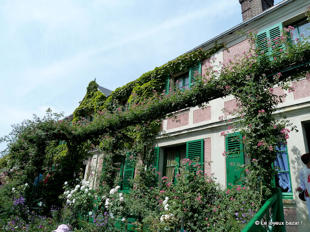 Giverny - maison de Monet - le clos normand