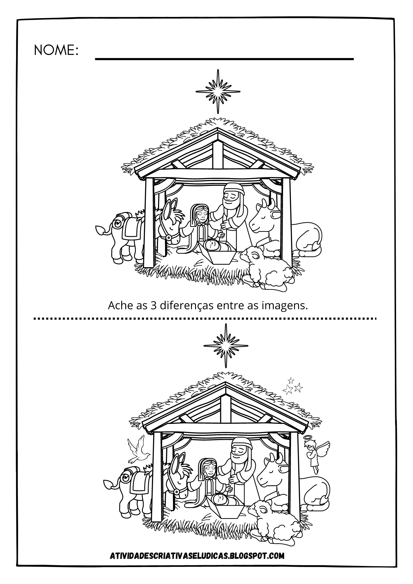 Atividade com quebra-cabeça Natal - Atividades Suzaninho  Atividades,  Educação e cidadania, Atividades para educação infantil