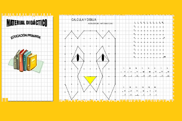 Calcula y Dibuja - Material Didáctico para Escuela Primaria