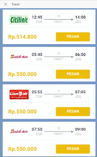 Pesan tiket pesawat pake Bang Joni Line Messenger