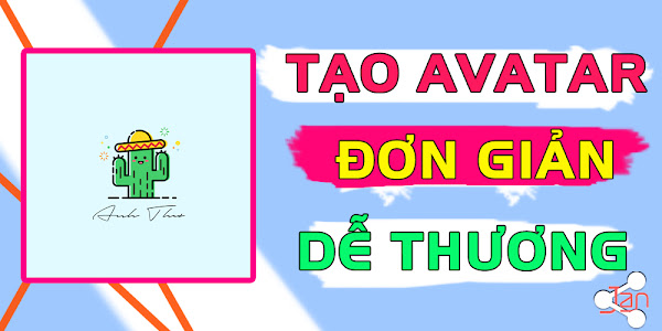 Tạo Avatar Facebook đơn giản, dễ thương theo tên