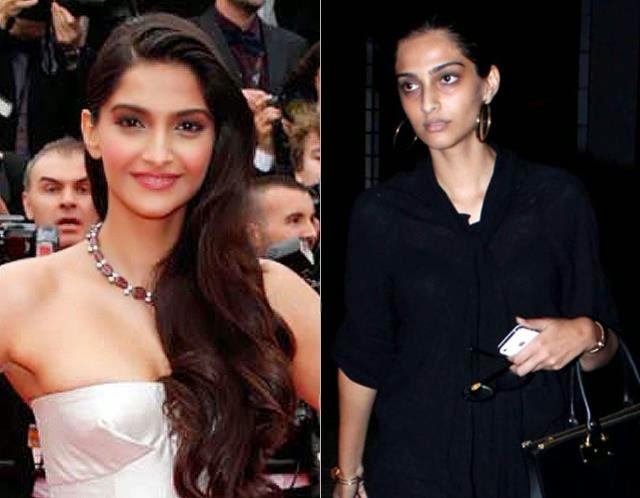 Sonam Kapoor without make up 1