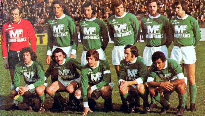 A.S SAINT-ETIENNE 1974-75.
