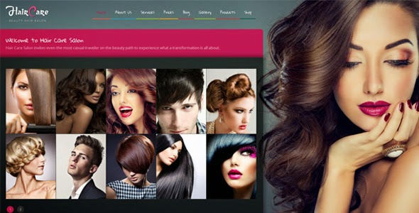 Responsive Salon Template