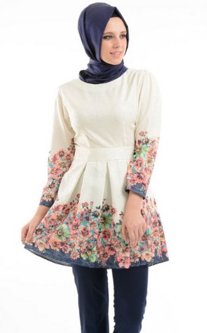 28 Kreasi Model  Baju  Muslim Wanita  Terbaru  2019 Simpel 