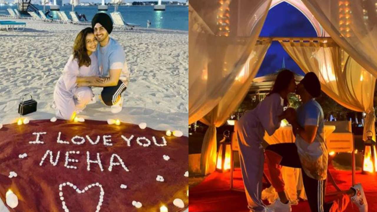 In Pic of the day: Neha Kakkar gives a glimpse of a romantic honeymoon with husband Rohanpreet Singh in Dubai