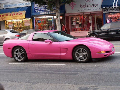 Pink Corvette