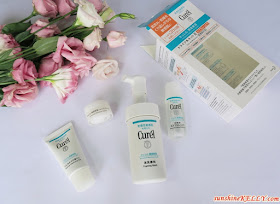 Curél Trial Kit III (Enrich) and Moisture Lip Care Cream (Pink) Review