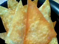 Homemade Wonton Crisps