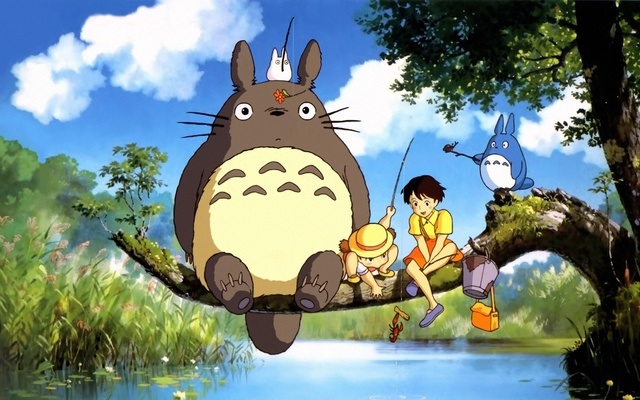 My neighbor Totoro - 10 anime Ghibli hay nhất - toptenhazy.blogspot.com