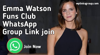 Emma Watson Funs Club WhatsApp Group Link