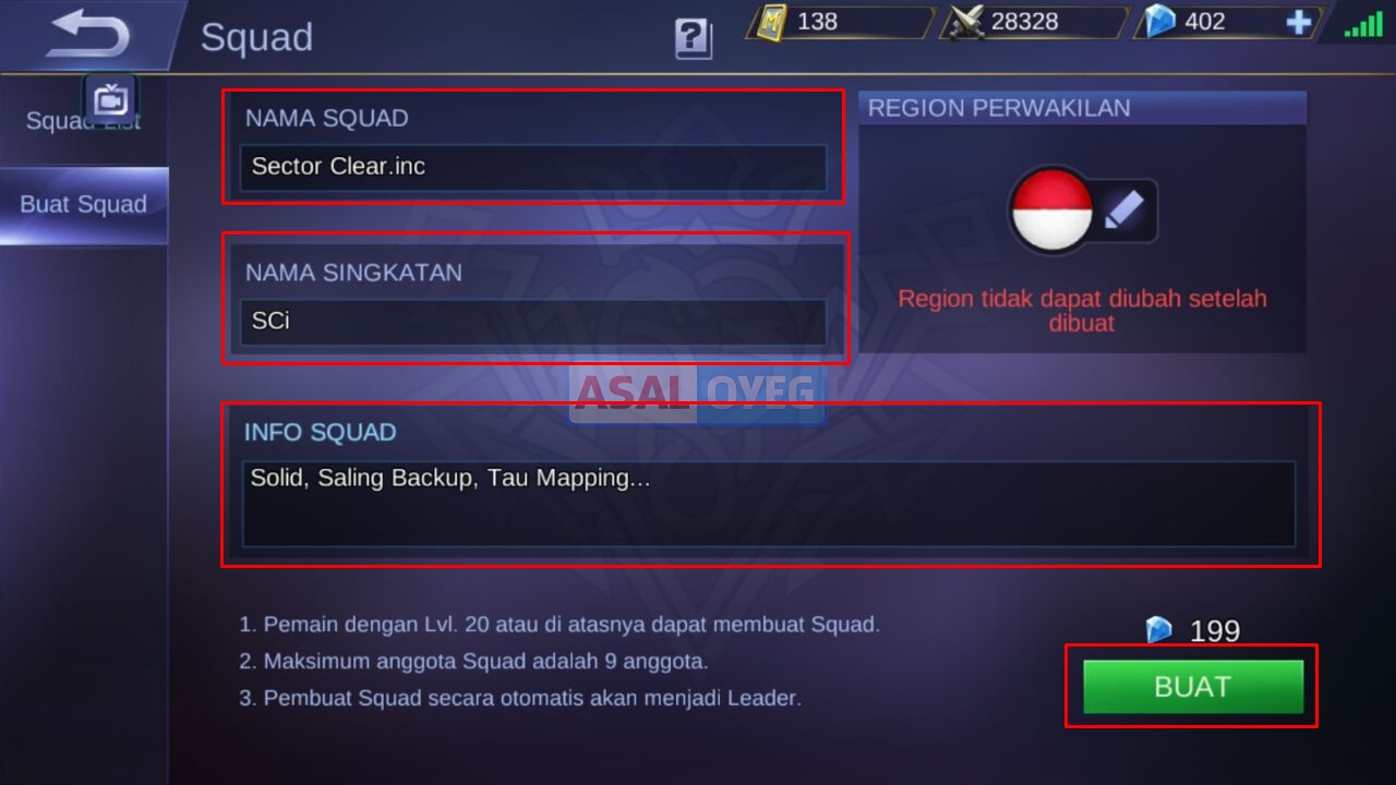 Cara Membuat Squad Di Mobile Legends