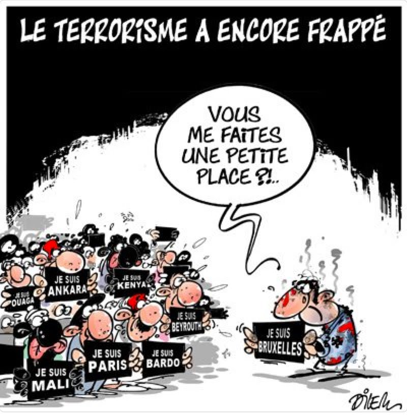 On est tous Bruxelles, Paris, ...