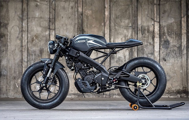 Yamaha XSR155 By K-Speed Hell Kustom