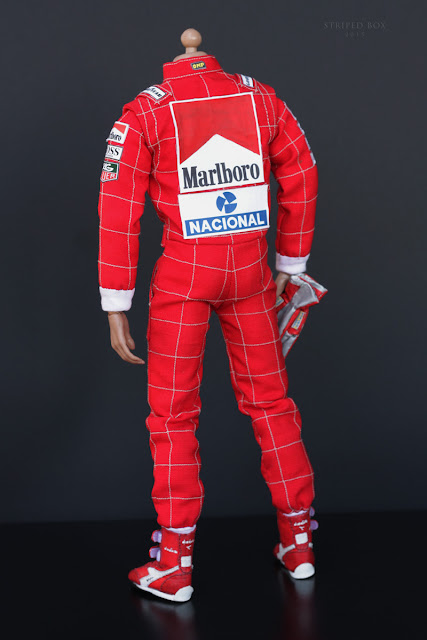 Outfit for Ayrton Senna 1/6 scale action figure 