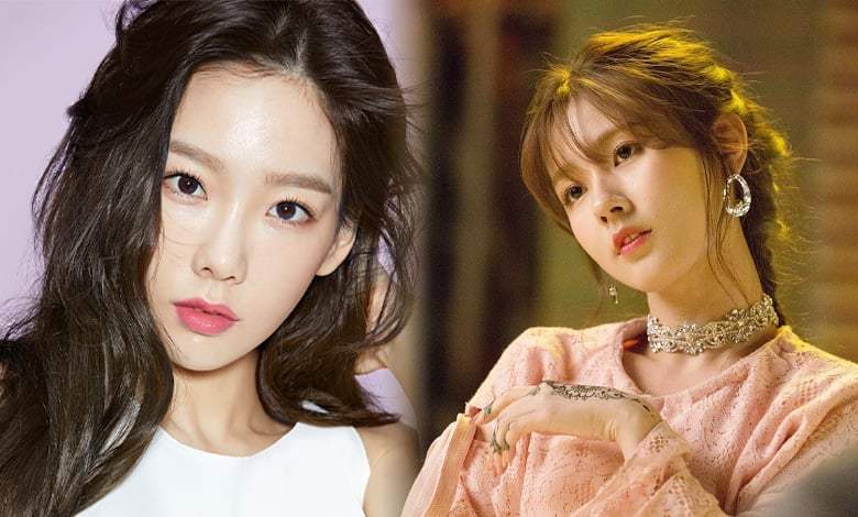 Taeyeon de Girls' Generation y Miyeon de (G)I-DLE