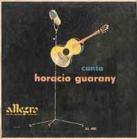 Tapa del LP Canta HORACIO GUARANY