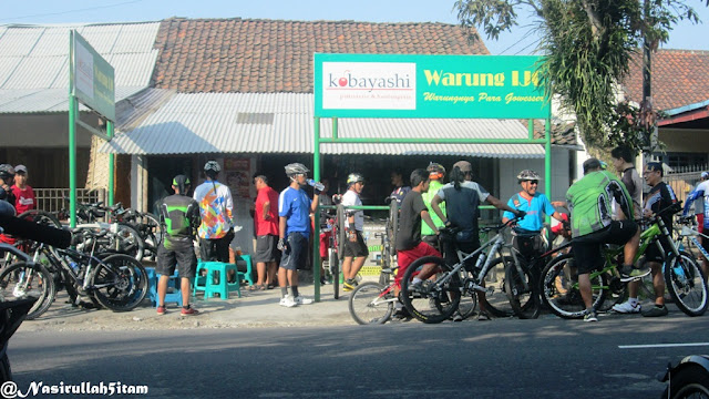 Warung Ijo menjadi magnet para pesepeda di Jogja