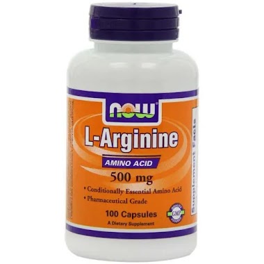 Now L-Arginine 500 mg, 100 capsules