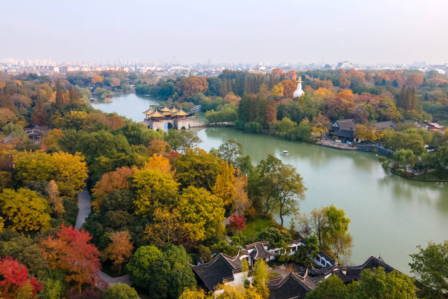 ทะเลสาบโซ่วซีหู (Shou Xihu Lake: 瘦西湖)