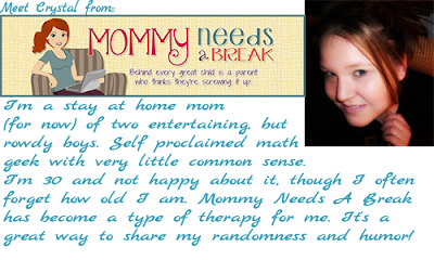 http://www.mommyneedsabreak.org/